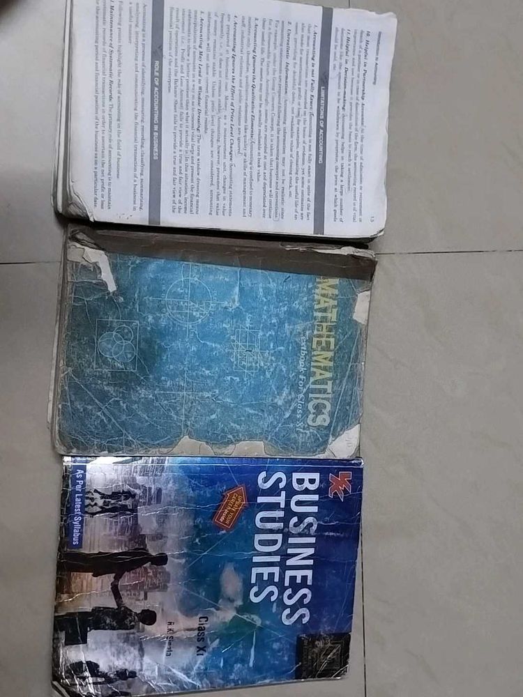 Class 11 Commerce Book Set