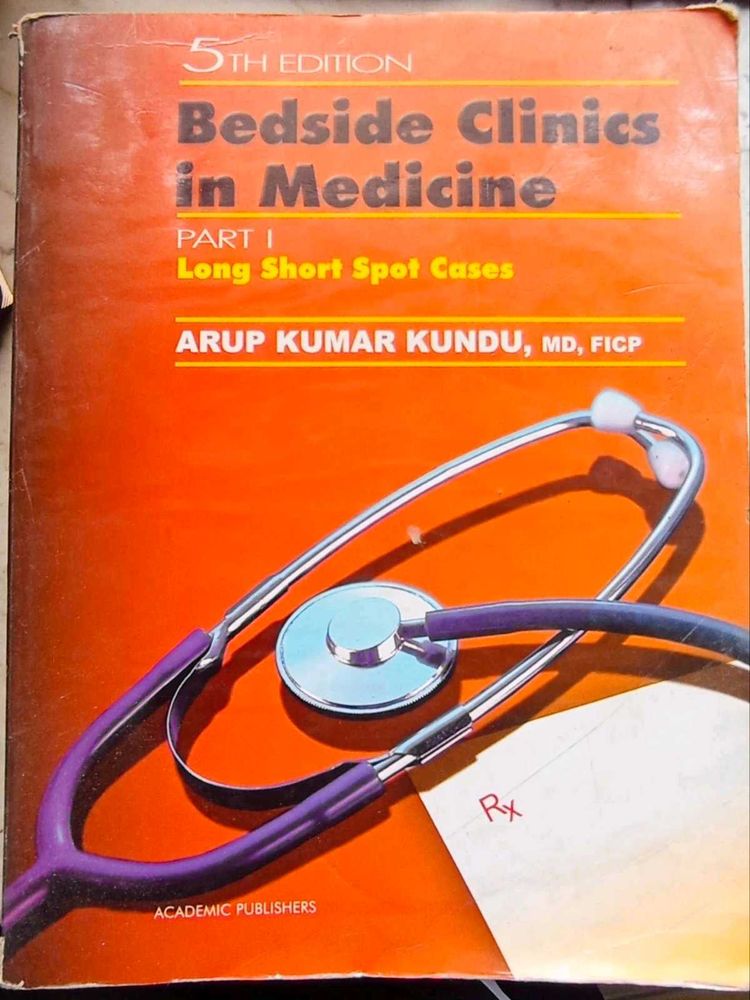 Bedside Clinics in Medicine Part I AK Kundu