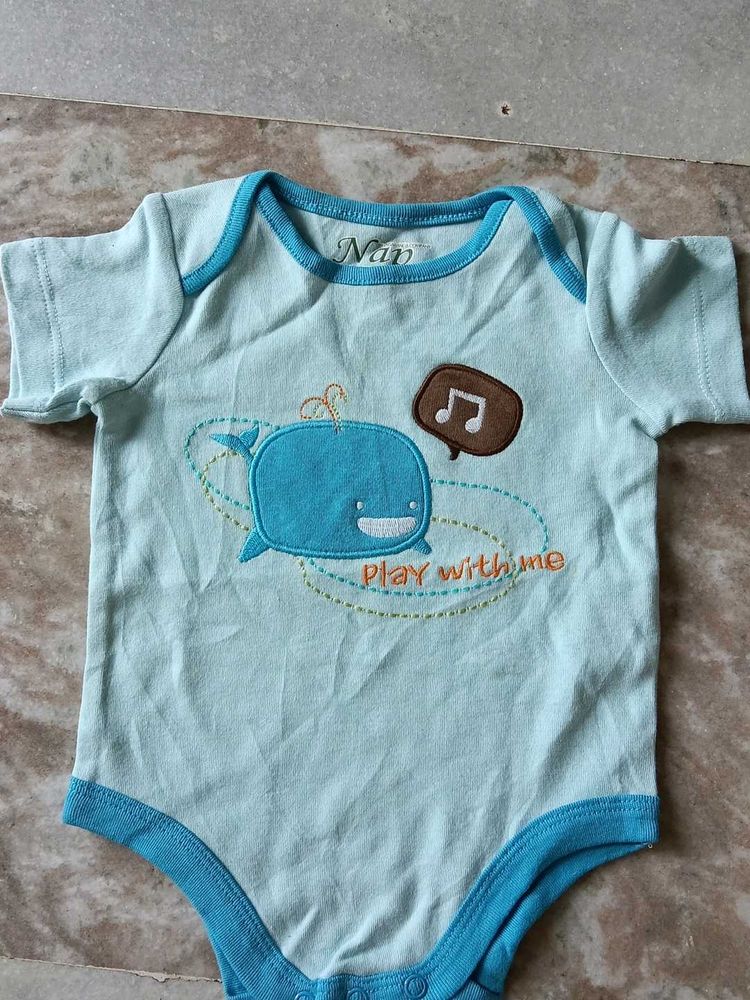 Cute Whale Baby Bodysuit