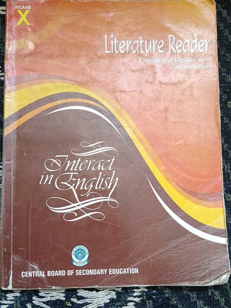 Class 10 Literature Reader Textbook