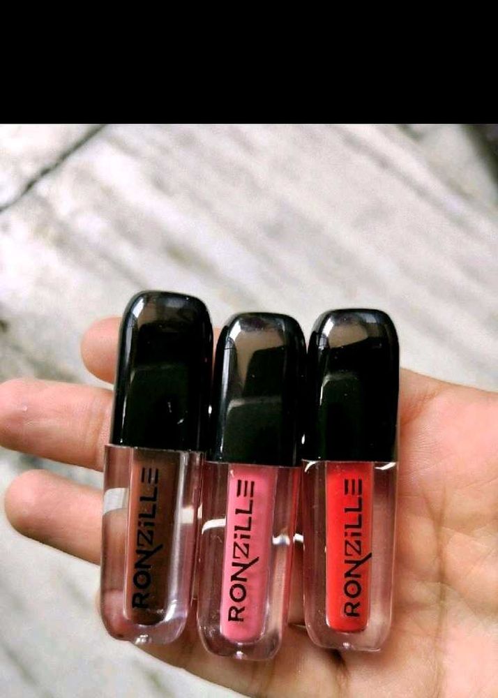 Ron Zille Lip Gloss Trio