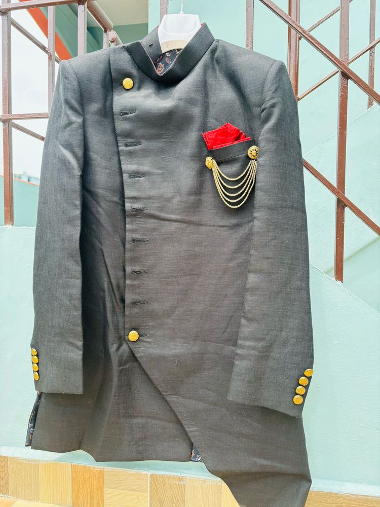 Stylish Black Kurta Set