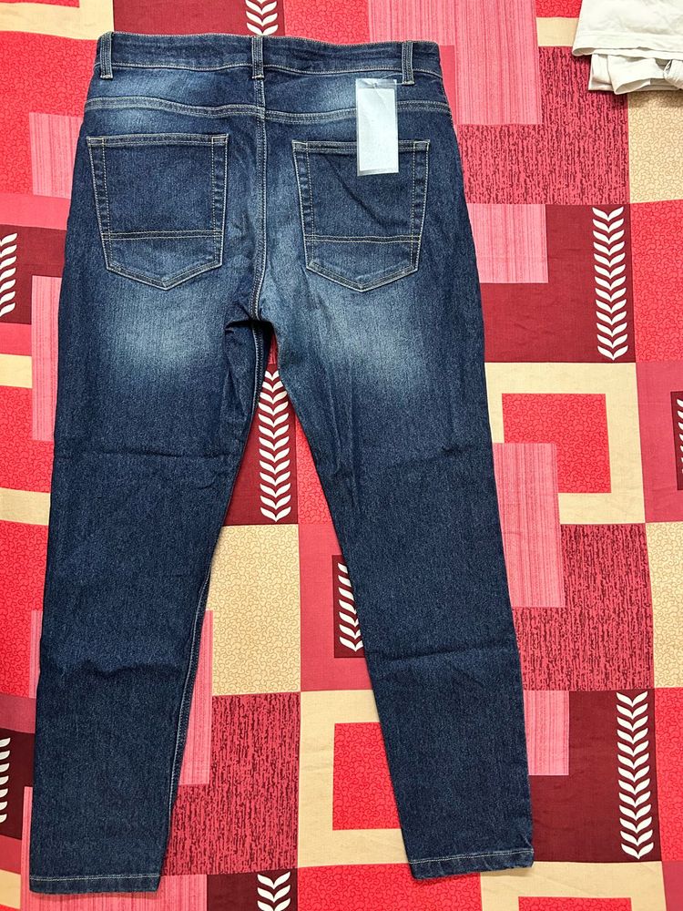Dark Wash Denim Jeans
