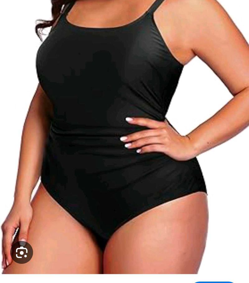 Black One Piece Swimsuit