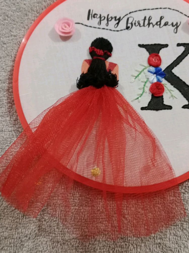 Handmade Embroidery Hoops Work Wall hanging