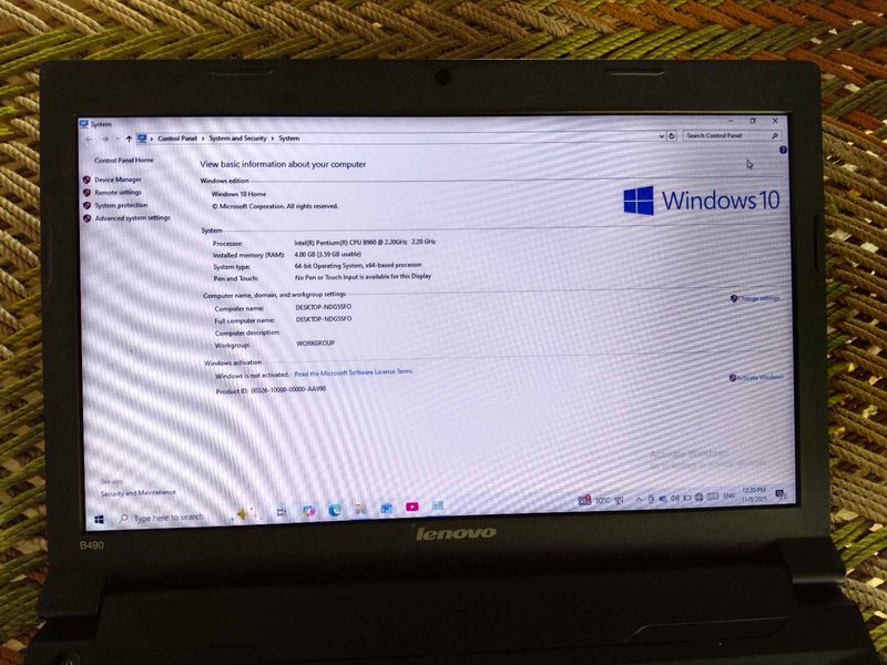 Lenovo Laptop - B490
