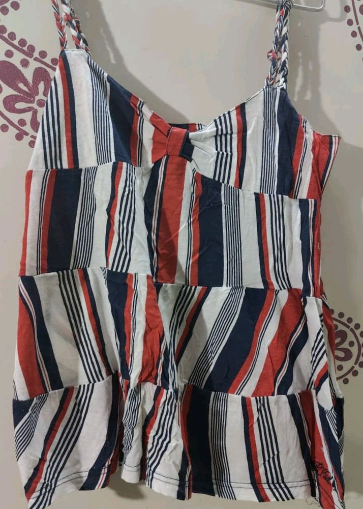 Price Drop ❤️Crop Top Stylish Pepe Jeans Brand