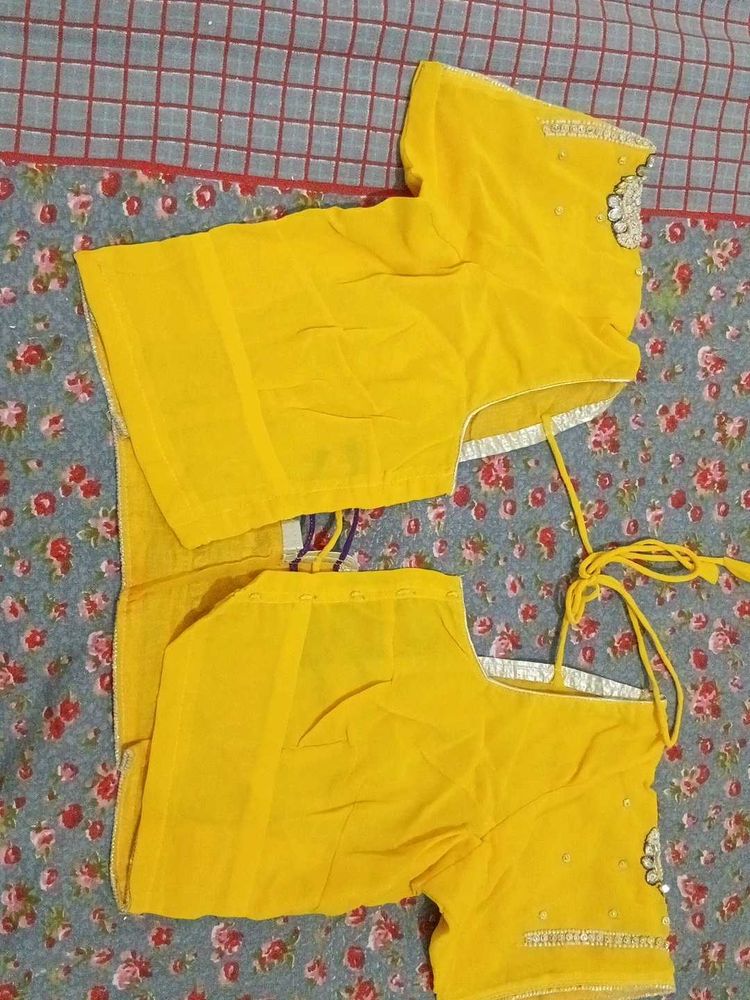 Stunning Yellow Blouse