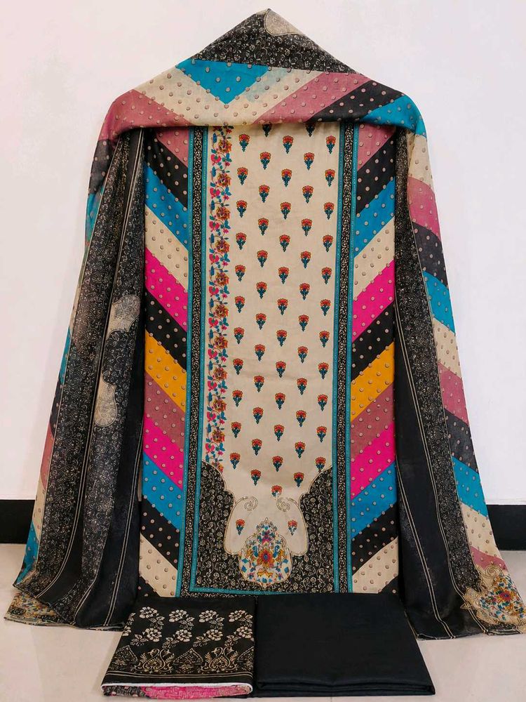 jaam cotton unstitched suit