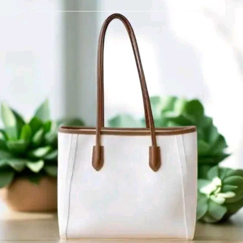 White Tote Bag
