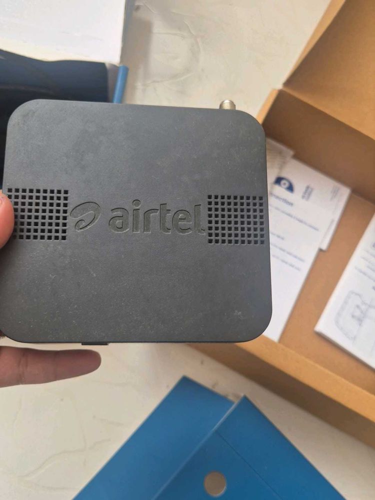 full set of Airtel HD settop box for TV