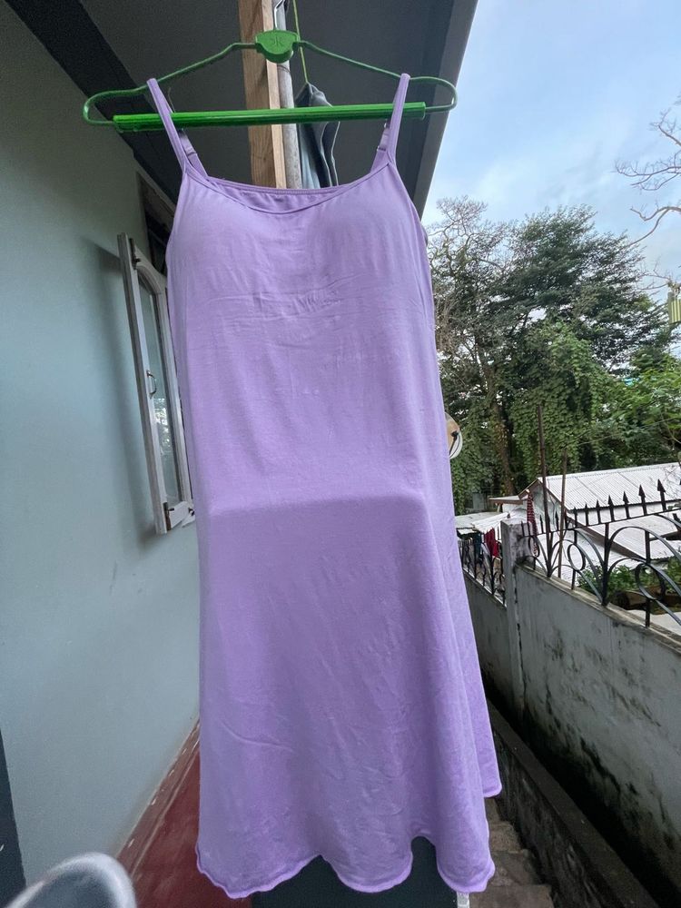Lavender Camisole Slip Dress