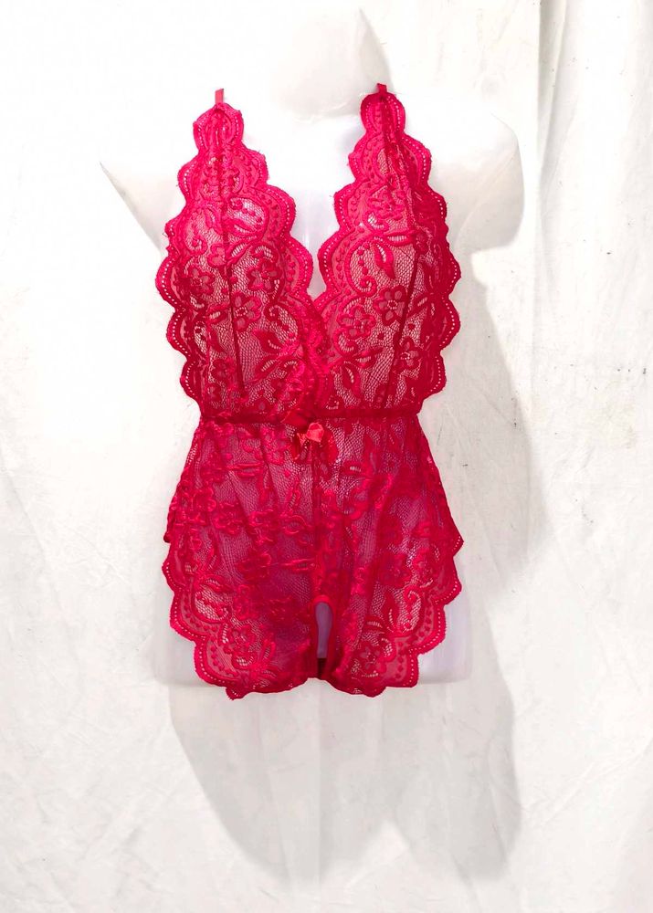 24197. Lace Teddy Lingerie