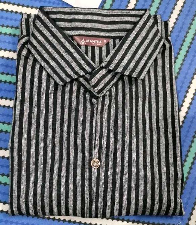 🪮 Striped Kurta