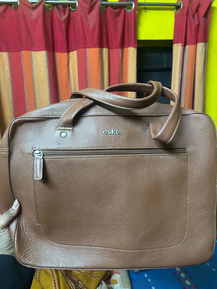 ESKE Leather Laptop Bag