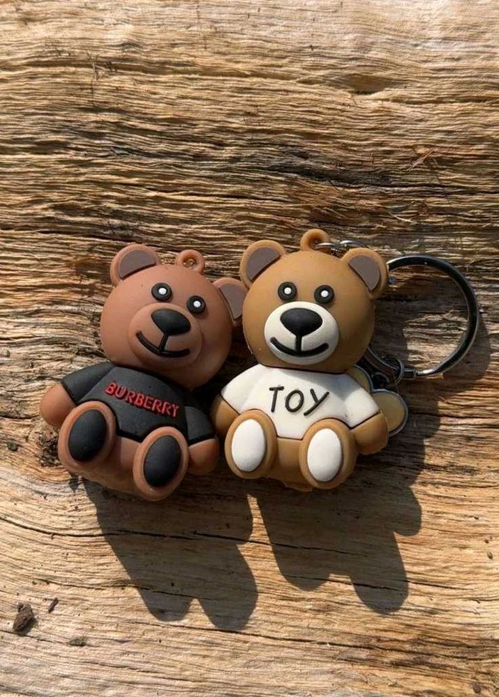 Cute Teddy Bear Keychain