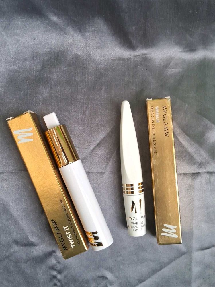 Myglamm Eyeliner And Mascara Combo
