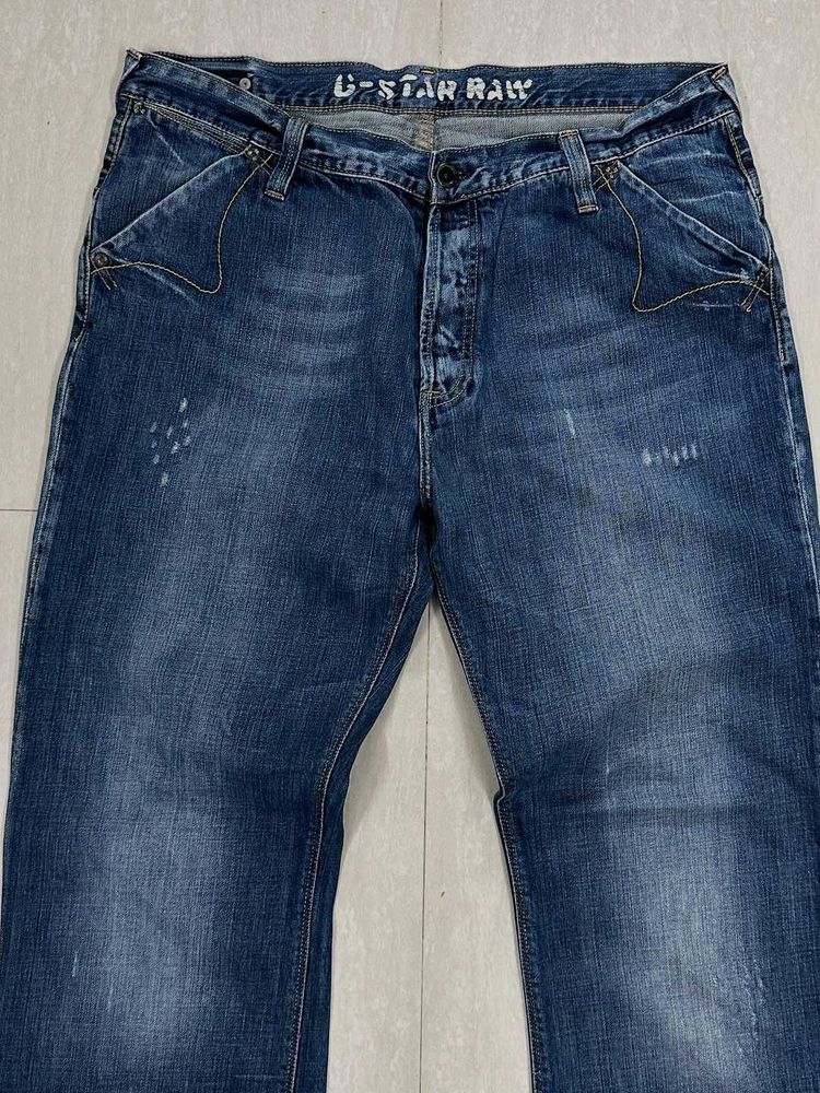 G-Star Raw Men's Blue Denim Jeans