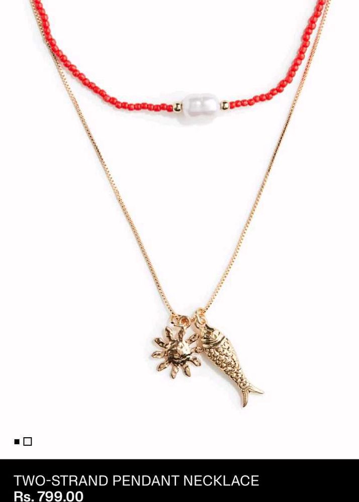 H&amp;M Fish Necklace