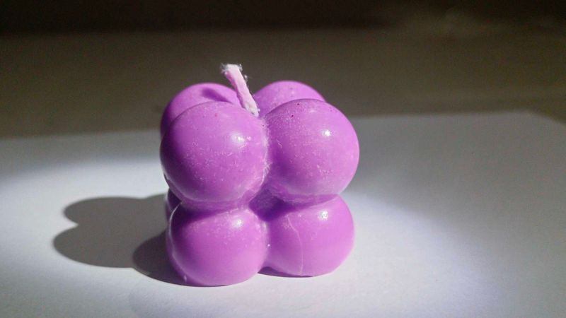 Bubble Candle - Lilac