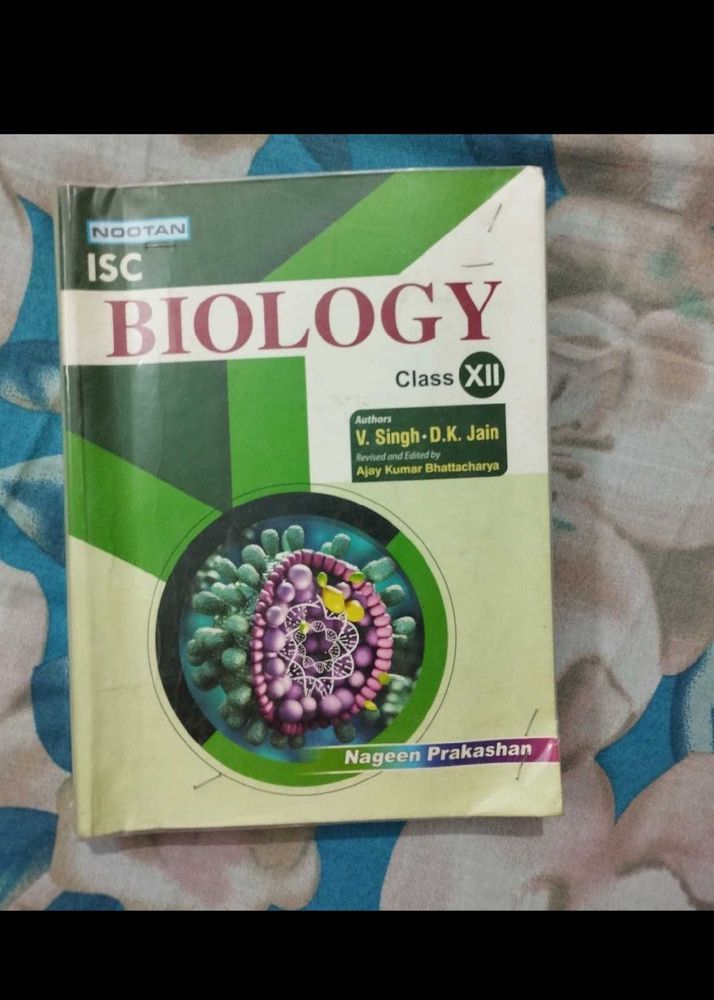 ISC Biology Class XII - Nootan(Never Used)