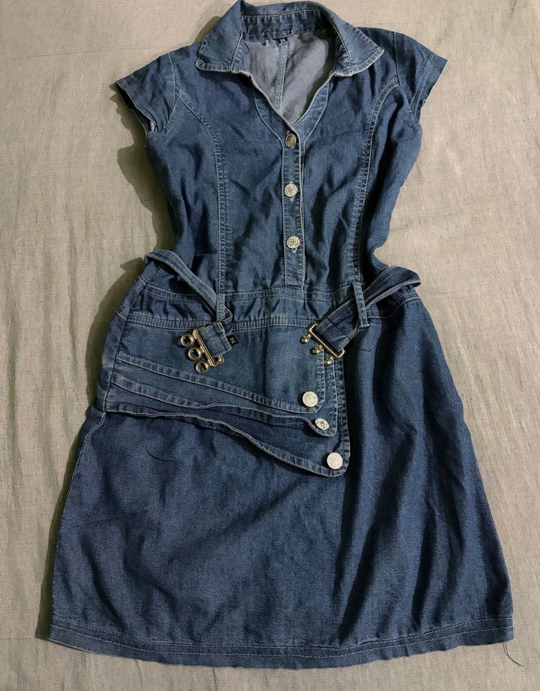 Stylish Denim Dress
