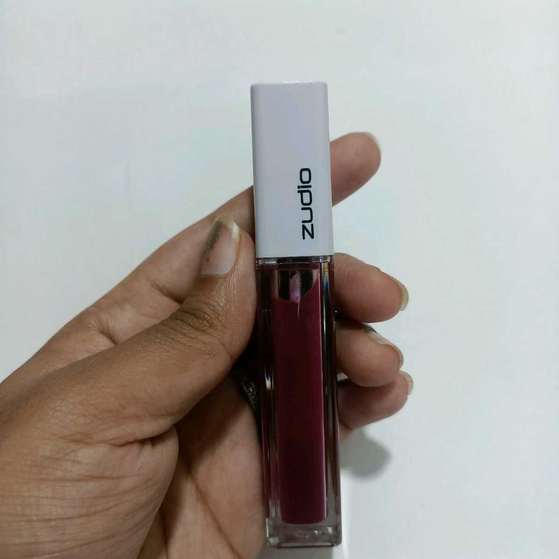 Zudio Matte Liquid Lipstick - Berry Shade