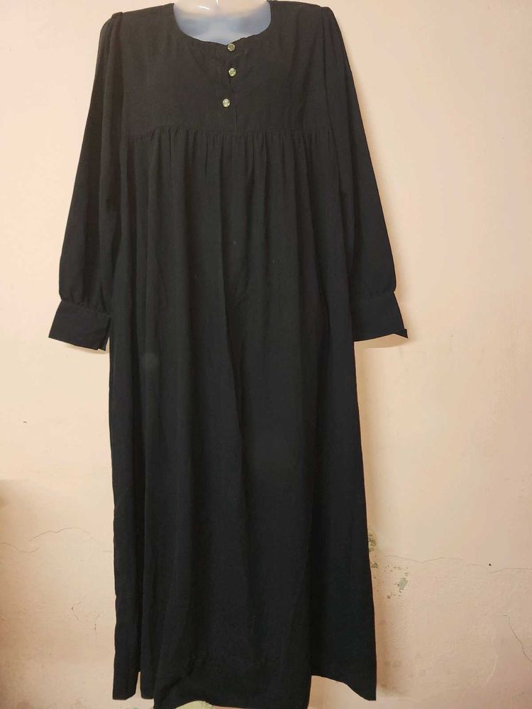 Classic Black Maxi Dress