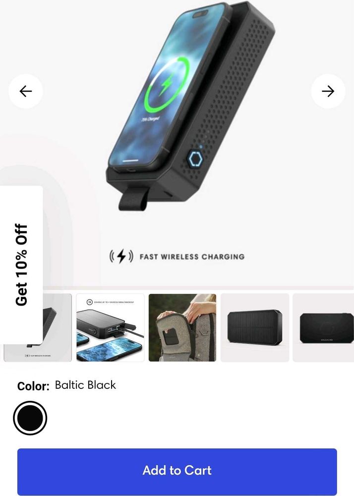 solgaard power bank 15600 mah