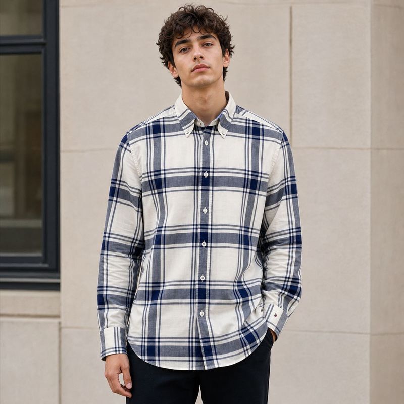 Tommy Hilfiger Navy Plaid | Only 1 Piece