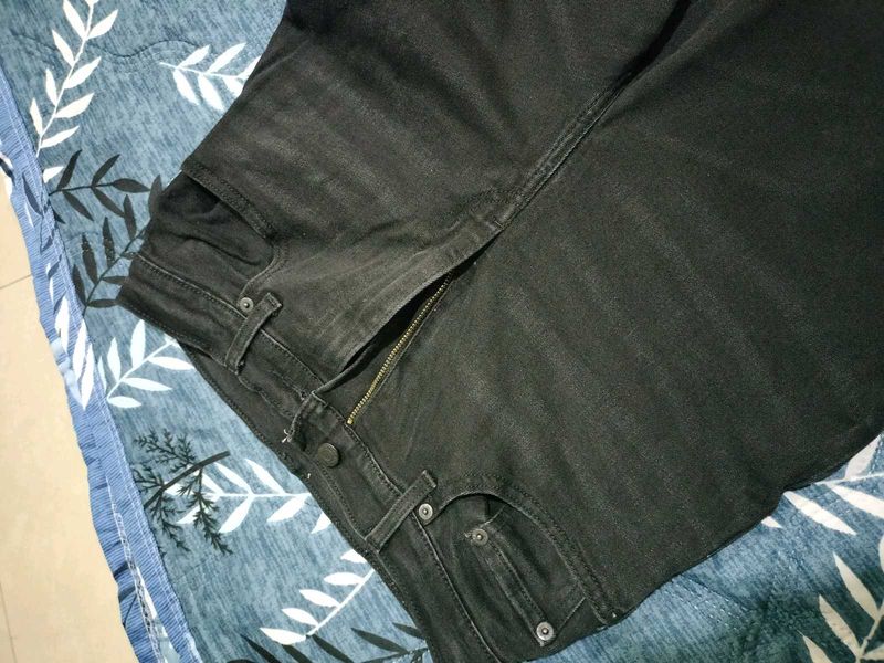 Classic Black Denim Jeans