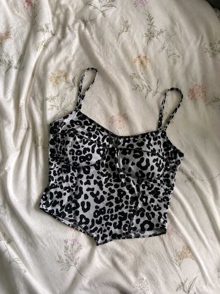 Leopard Print Cami Top