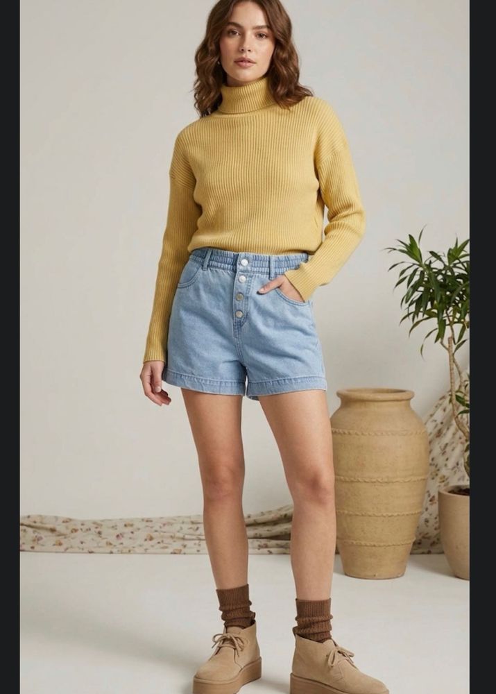 Stylish Denim Shorts