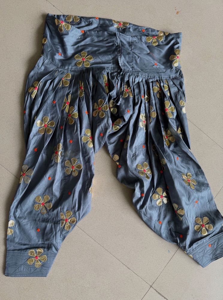 Embroidered Salwar Pants