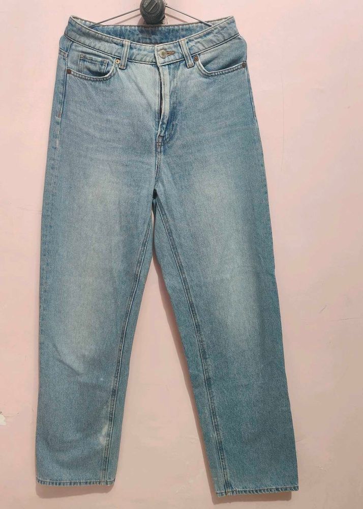 Light Wash Denim Jeans