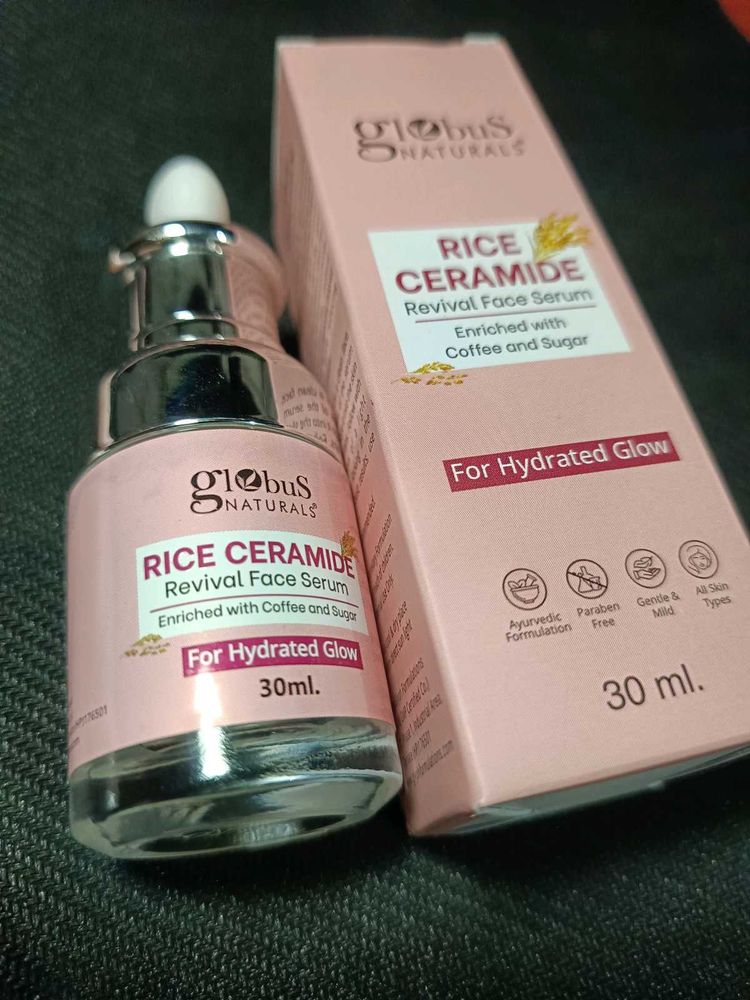 Globus Naturals Rice Ceramide Face Serum