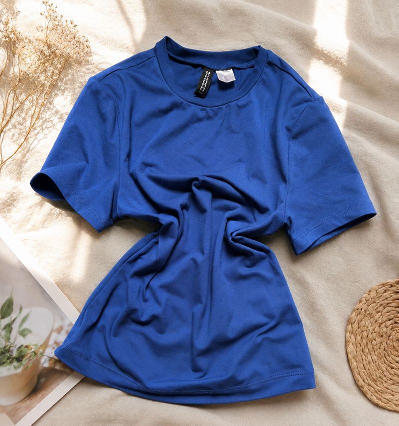 Blue Divided T-Shirt