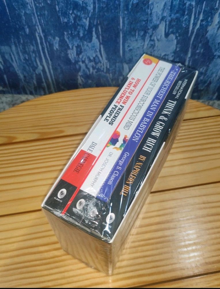 Personal Growth And Wealth Set Of 4 International Bestselling Books