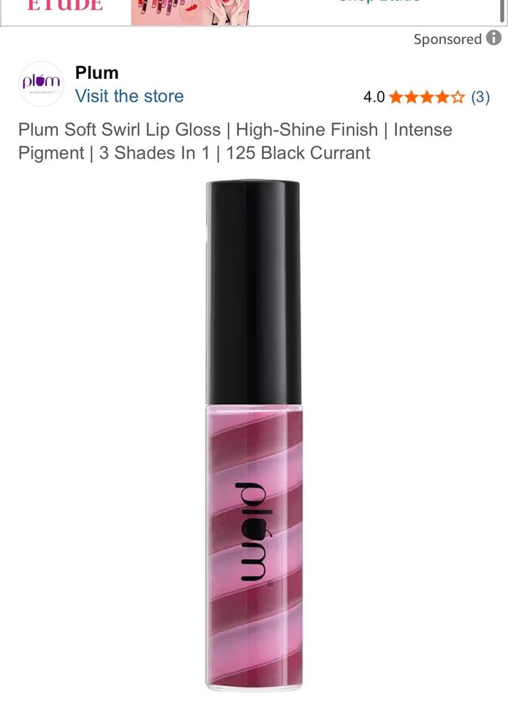 Plum Lip Gloss