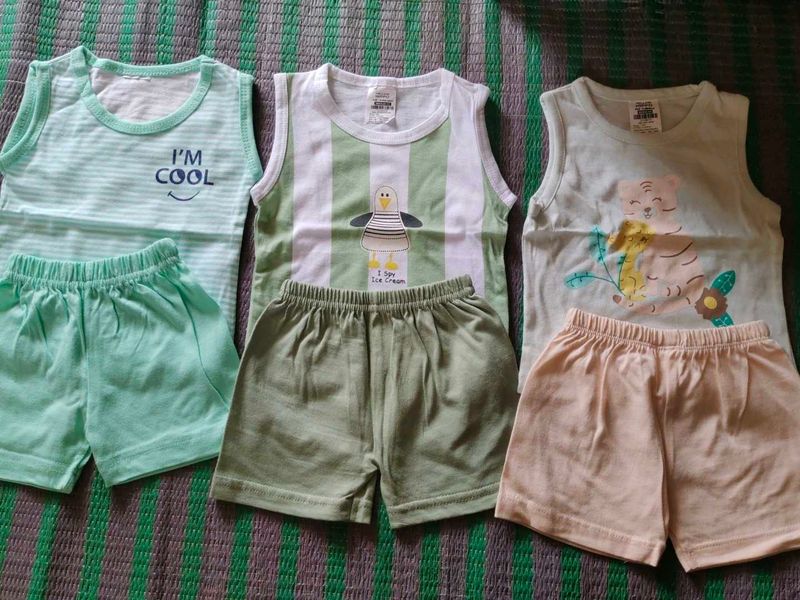 Adorable Baby Clothes Set of 3 unisex