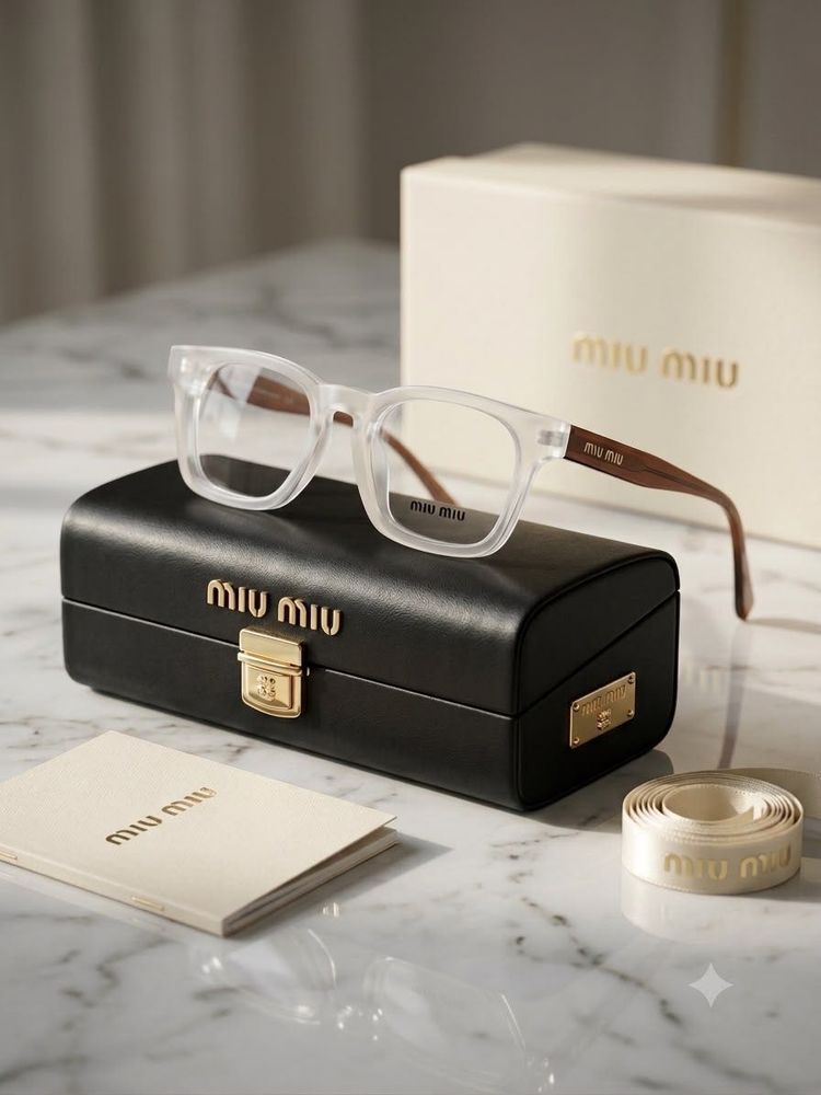 Miu- Miu Eyeglasses with Cas