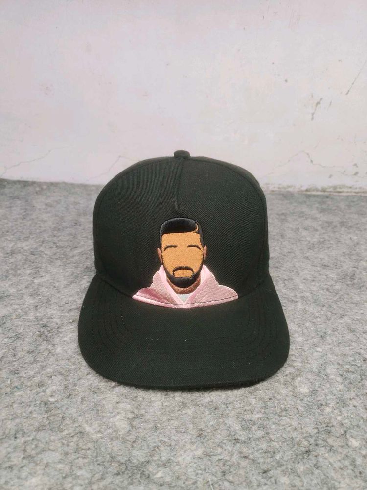 Drake Embroidered Snapback Hat