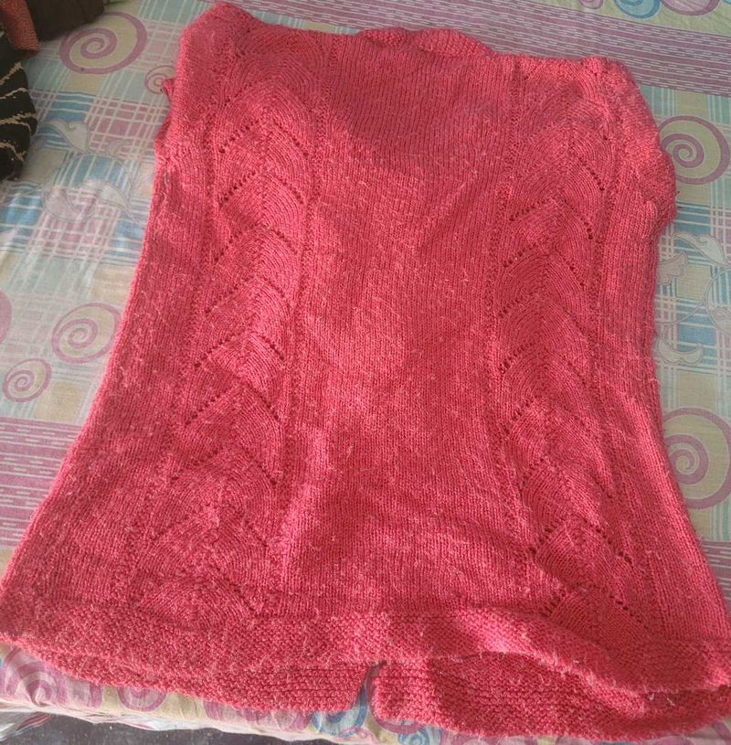 Coral Knit Cardigan