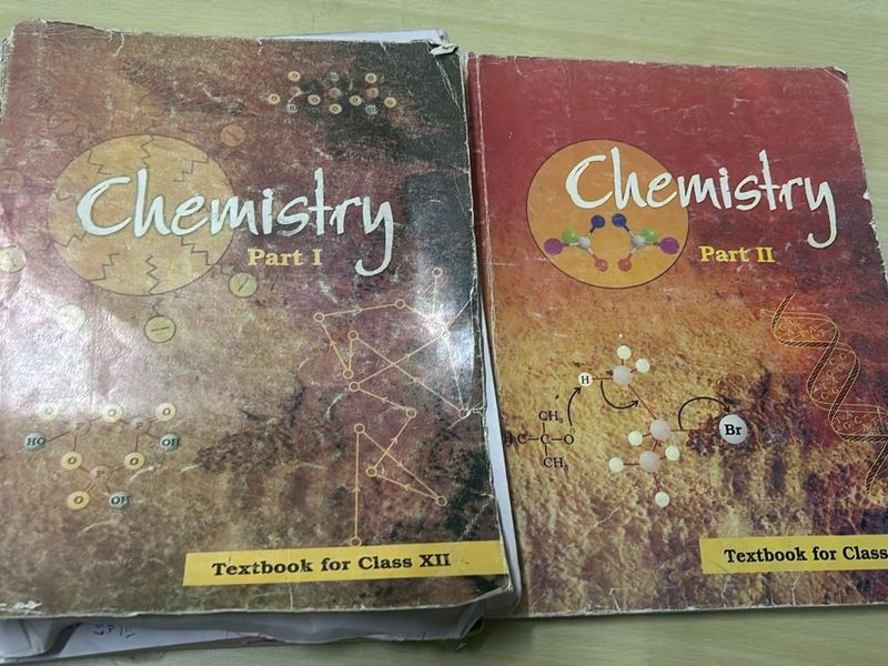 CBSE 12 Chemistry Textbooks Part I &amp; II