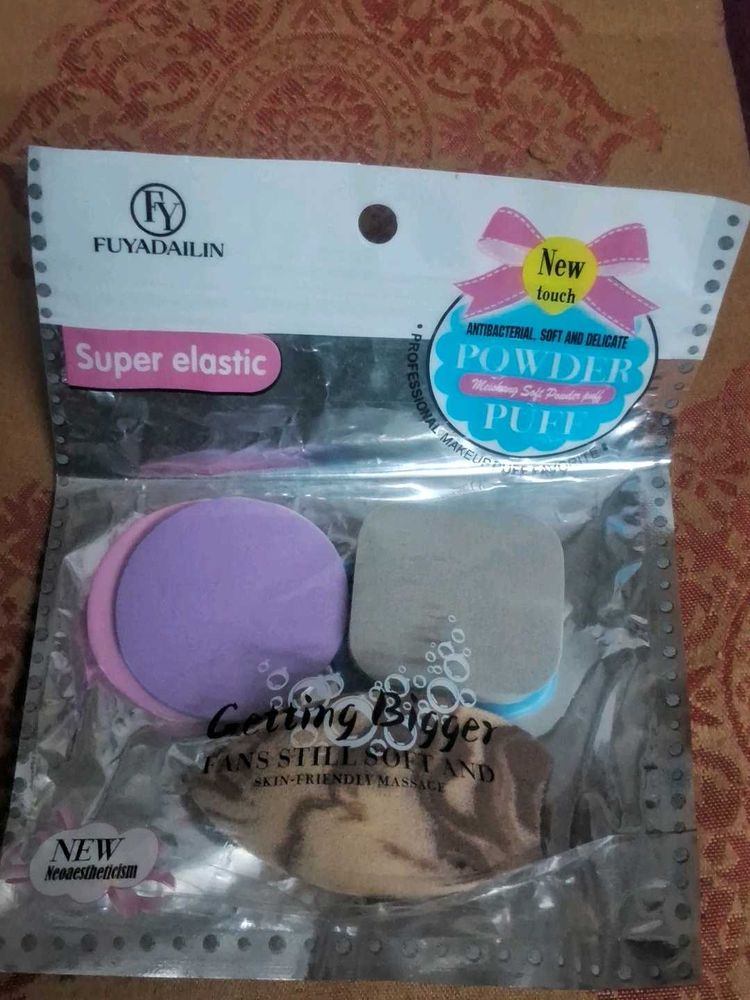 Super Elastic Powder Puff Set