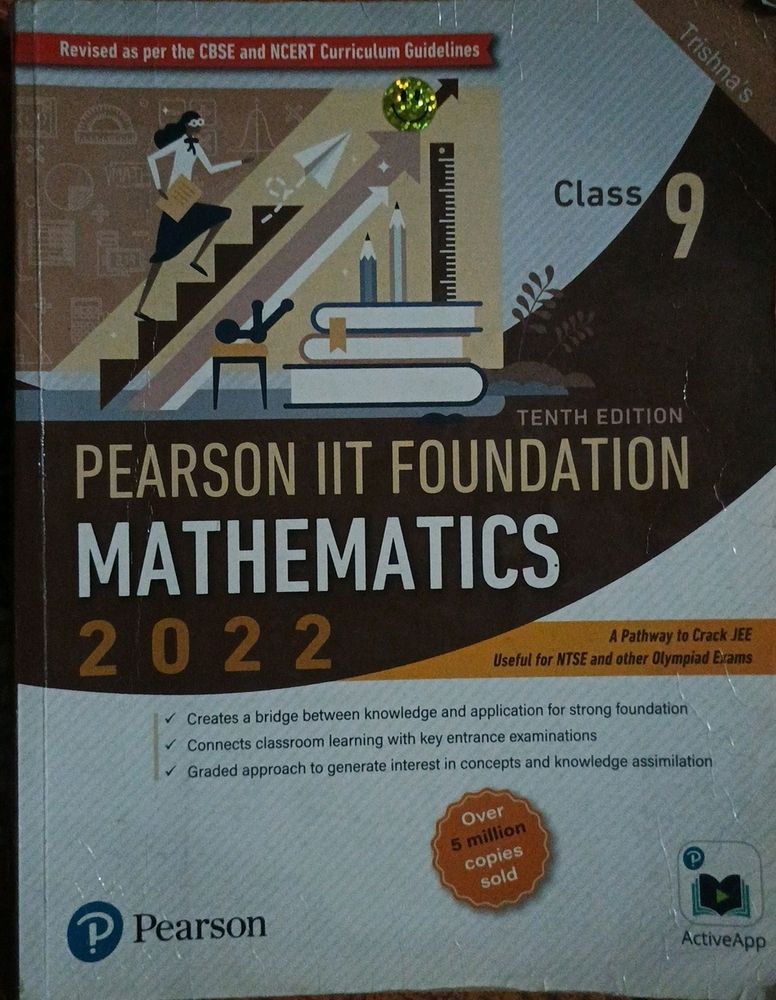 Books > Textbooks | Class 9 Mathematics Pearson IIT Foundation Book ...