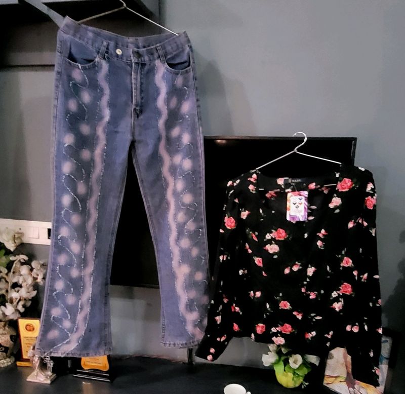 Pack 2 Quality Jeans &amp; Top