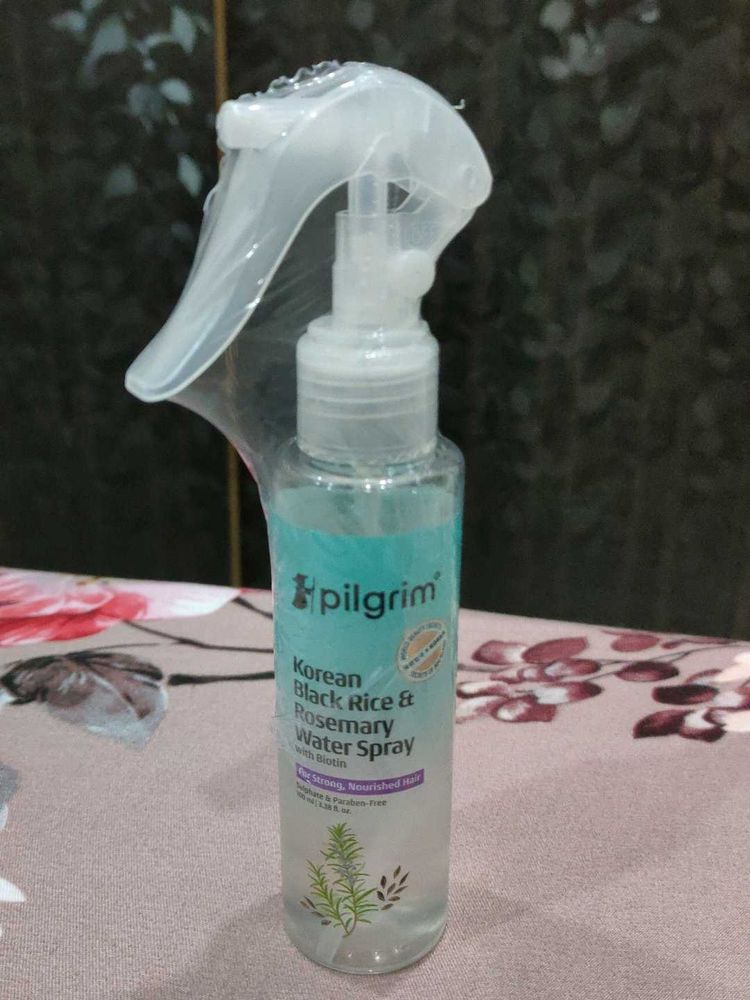 Pilgrim rosemary water hair spray