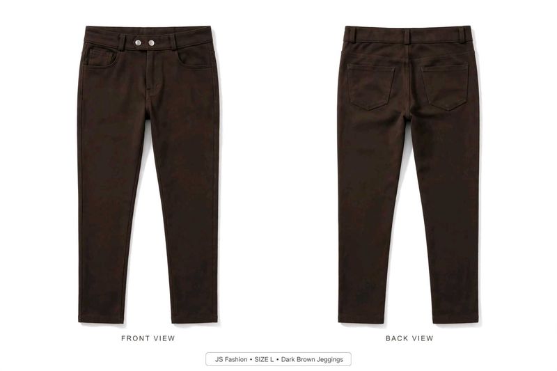Brown Casual Lower