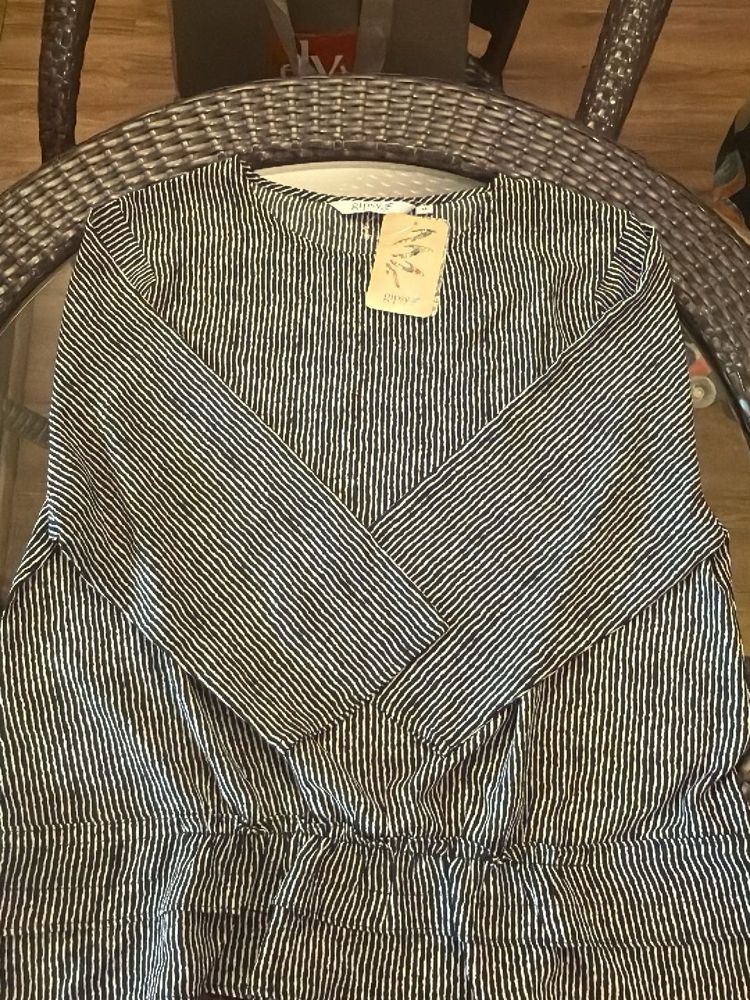 Striped Long Sleeve Top